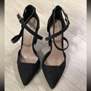 Call it Spring Black Heels